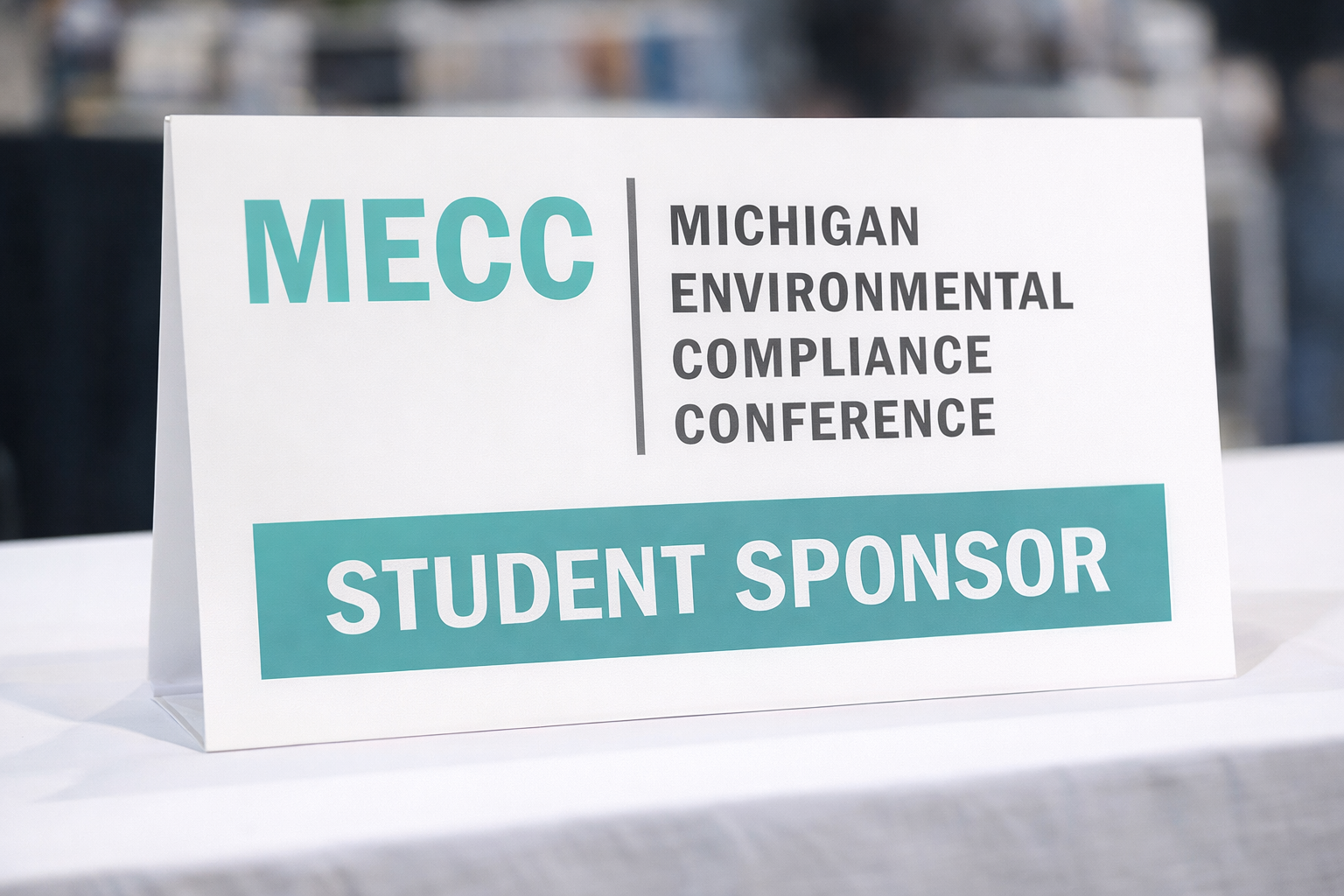 Student Sponsor sign